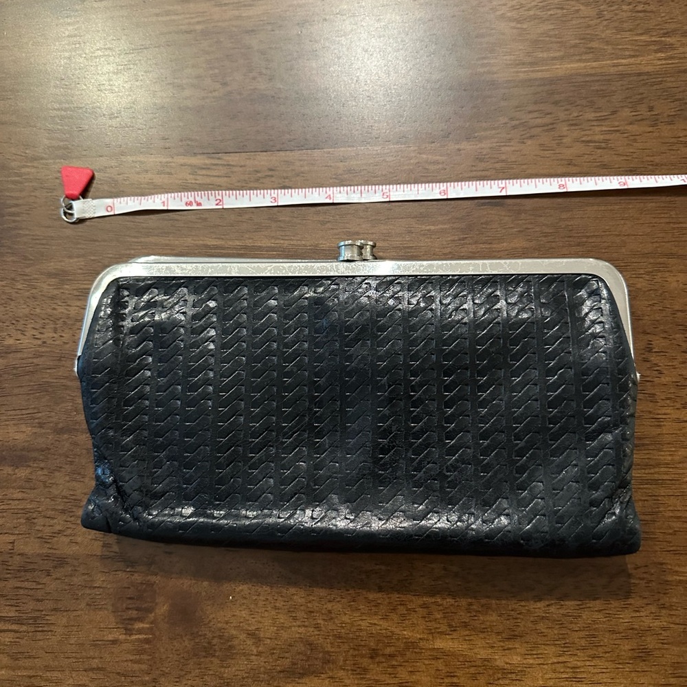 Hobo Lauren Clutch Wallet in Black